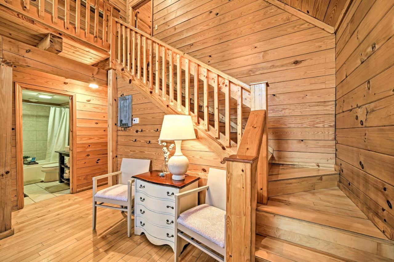 Creekside Bryson City Cabin With Private Hot Tub Eksteriør bilde