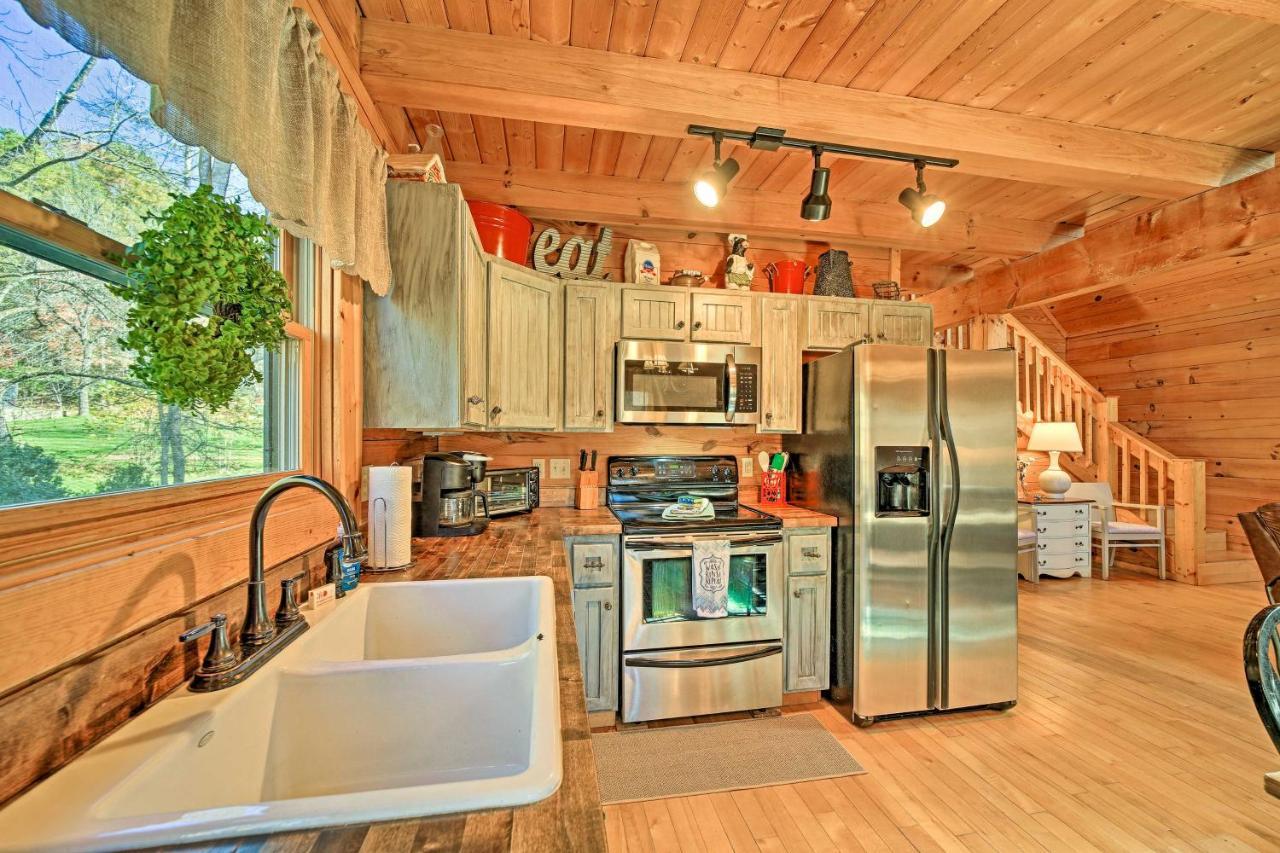 Creekside Bryson City Cabin With Private Hot Tub Eksteriør bilde