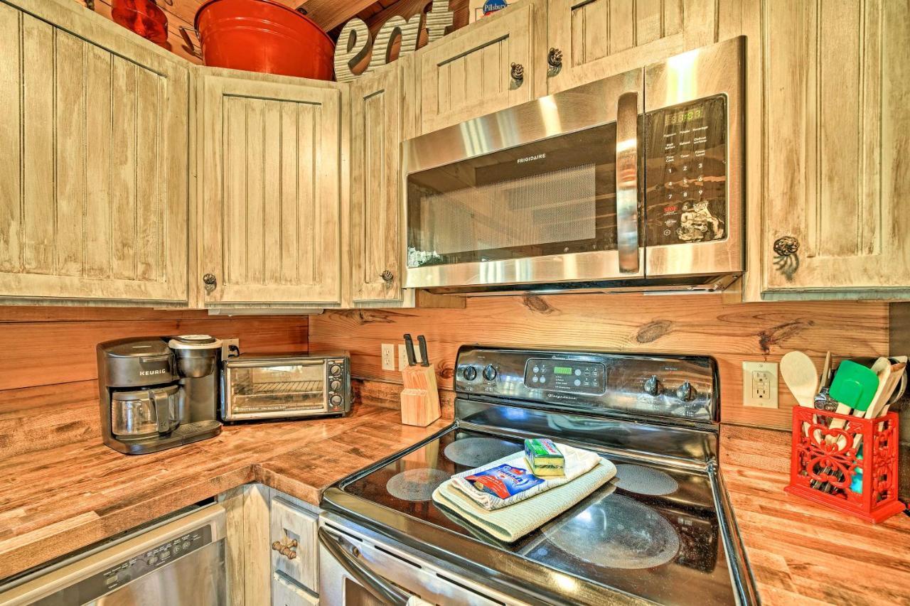 Creekside Bryson City Cabin With Private Hot Tub Eksteriør bilde