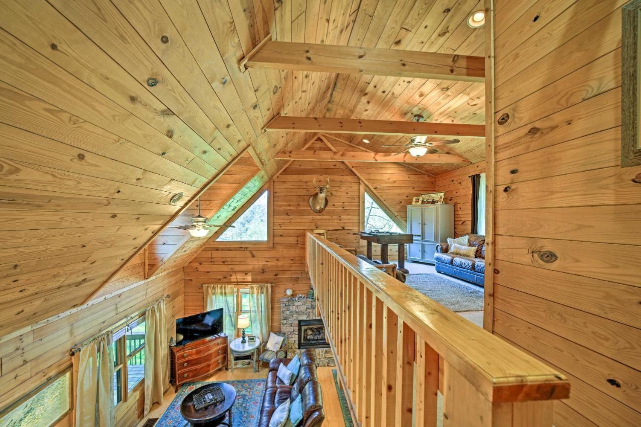 Creekside Bryson City Cabin With Private Hot Tub Eksteriør bilde