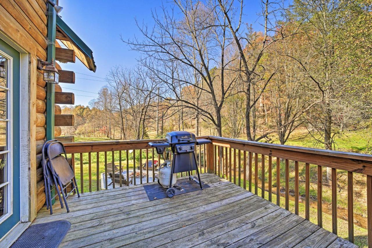 Creekside Bryson City Cabin With Private Hot Tub Eksteriør bilde