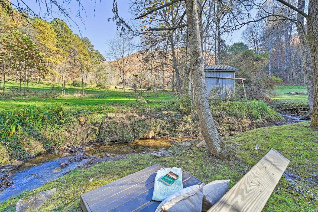 Creekside Bryson City Cabin With Private Hot Tub Villa Eksteriør bilde