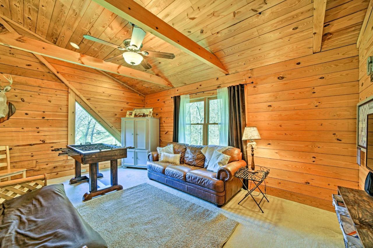 Creekside Bryson City Cabin With Private Hot Tub Eksteriør bilde