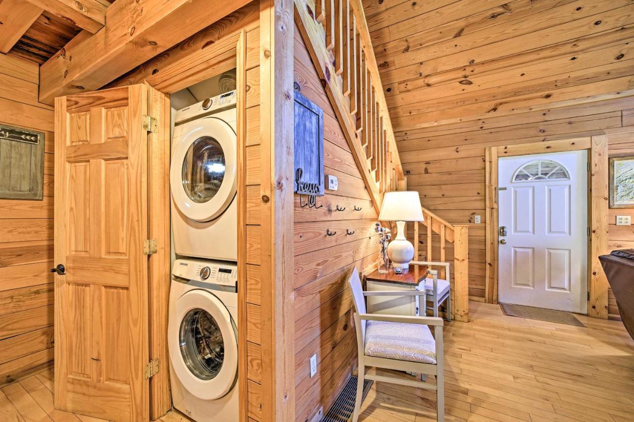 Creekside Bryson City Cabin With Private Hot Tub Eksteriør bilde