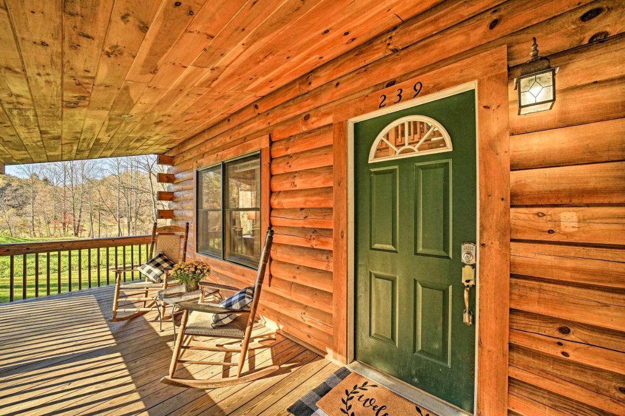 Creekside Bryson City Cabin With Private Hot Tub Eksteriør bilde