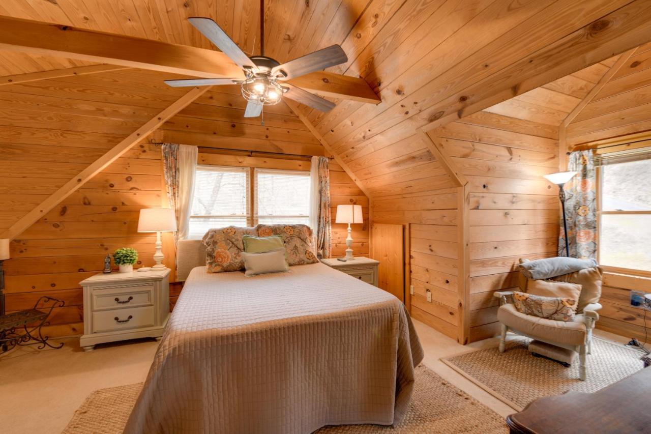 Creekside Bryson City Cabin With Private Hot Tub Eksteriør bilde