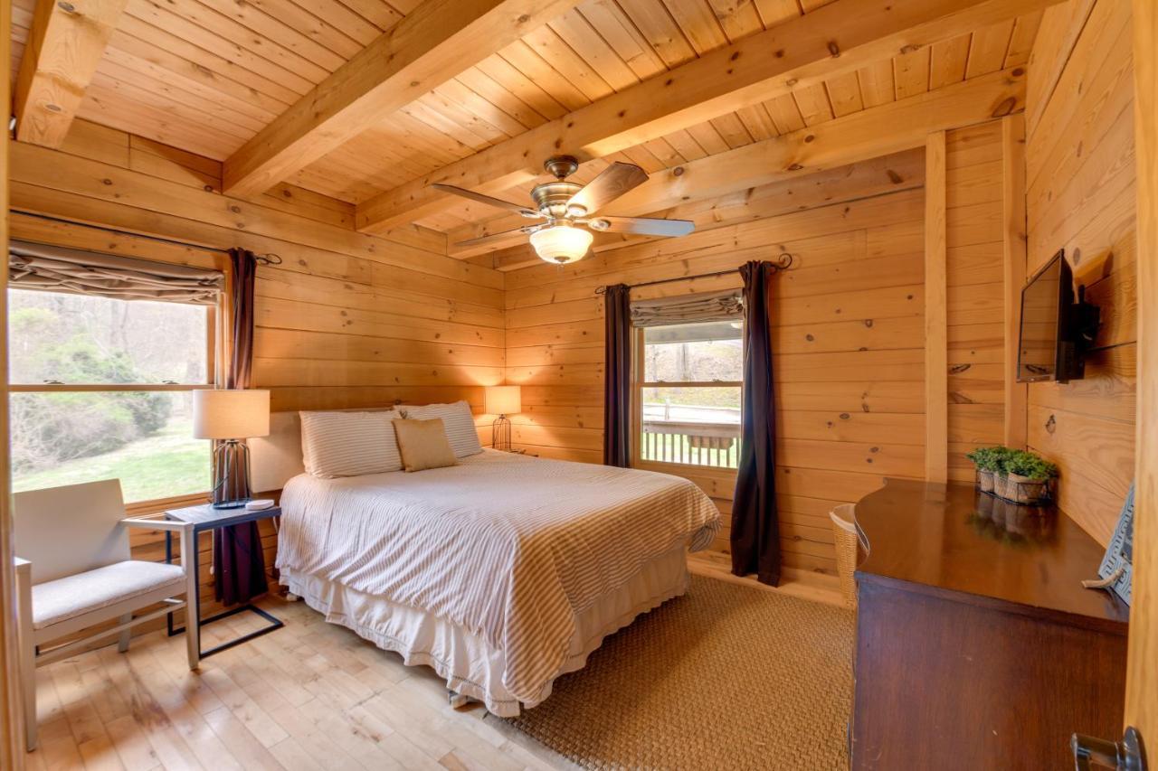 Creekside Bryson City Cabin With Private Hot Tub Eksteriør bilde