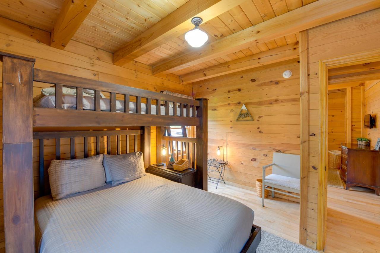 Creekside Bryson City Cabin With Private Hot Tub Eksteriør bilde