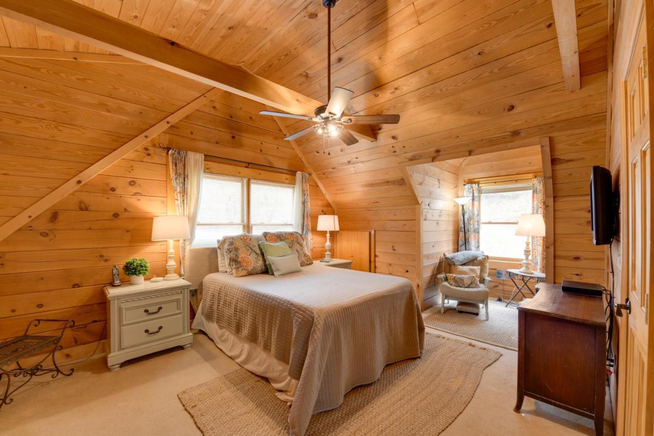 Creekside Bryson City Cabin With Private Hot Tub Eksteriør bilde